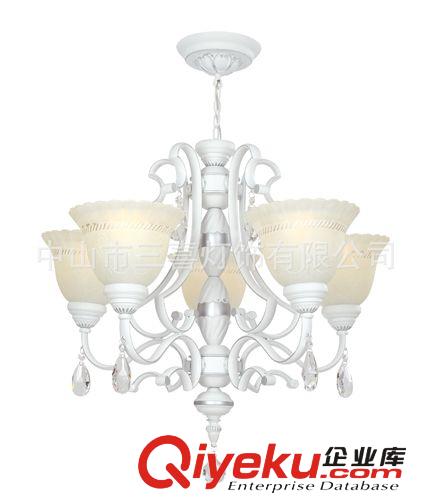 歐式水晶吊燈 廠家批發(fā)歐式燈3/5/6/8頭燈客廳餐廳工程燈 gd歐式吊燈1829原始圖片2