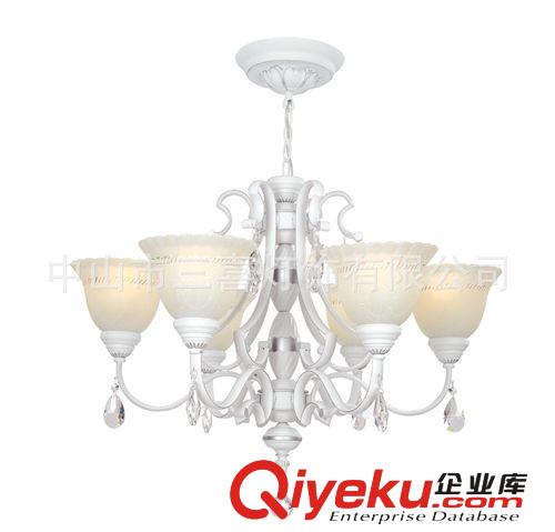 歐式水晶吊燈 廠家批發(fā)歐式燈3/5/6/8頭燈客廳餐廳工程燈 gd歐式吊燈1829原始圖片3