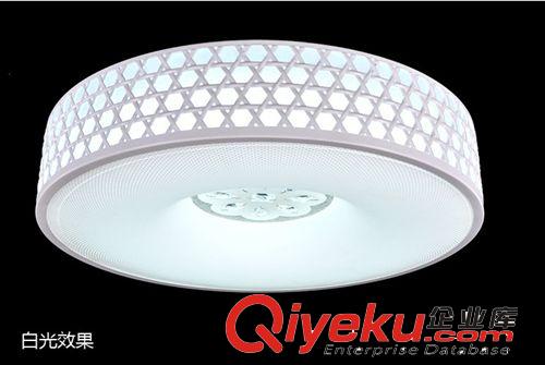 現代鐵藝吸頂燈 批發 現代簡約鐵藝圓形客廳臥室餐廳燈具 LED吸頂燈原始圖片2