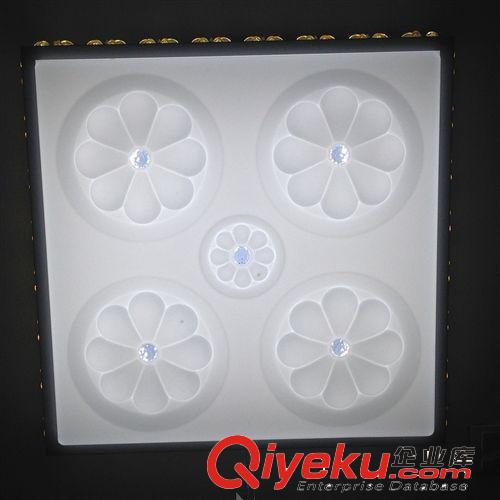 現代鐵藝吸頂燈 廠家批發LED壓克力吸頂燈鐵藝燈 客廳房間燈具 現代吸頂燈原始圖片3