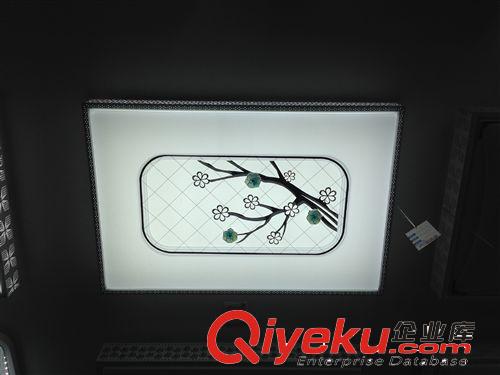 現代鐵藝吸頂燈 廠家批發LED壓克力吸頂燈鐵藝燈 客廳房間燈具 現代吸頂燈原始圖片3