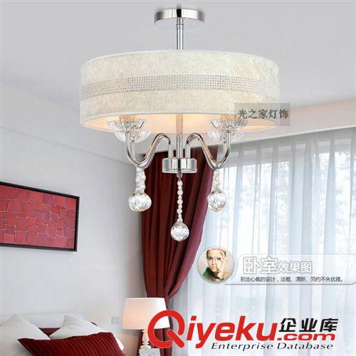 吸頂燈 古鎮(zhèn)廠家新款S金水晶燈led客廳燈吸頂燈具奢華圓形水晶燈批發(fā)燈具