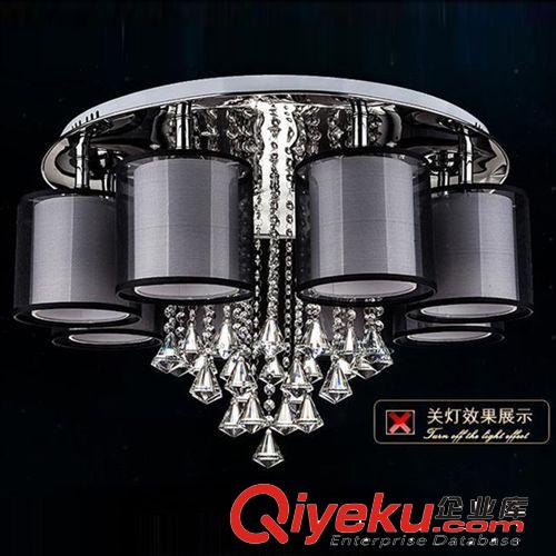 吸頂燈 現(xiàn)代LED水晶吸頂燈家居客廳燈 酒店燈非標燈具定制 古鎮(zhèn)廠家批發(fā)原始圖片2