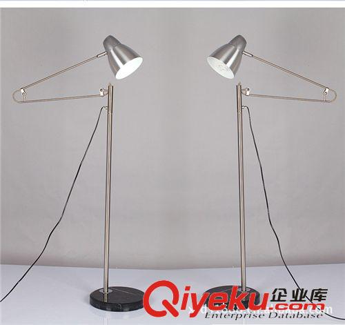 落地?zé)?新款豪華大氣不銹鋼電鍍落地?zé)舴块g客廳燈飾燈具 LD001