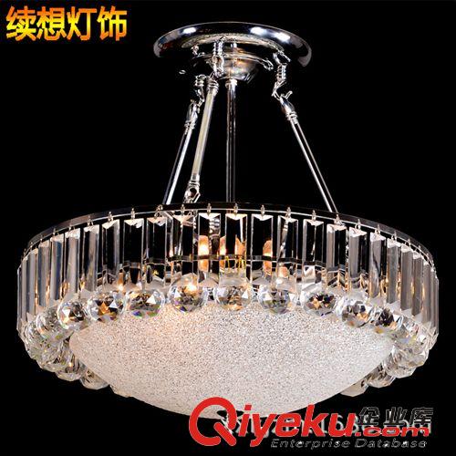 現(xiàn)代簡約系列 水晶燈廠家 水晶燈客廳餐廳 現(xiàn)代水晶吊燈具燈飾 LEd圓形臥室吊燈原始圖片3