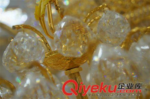 gd復式樓吊燈 gd復式樓大吊燈工程燈金色奢華別墅酒店工程會所燈大客廳燈飾具原始圖片3