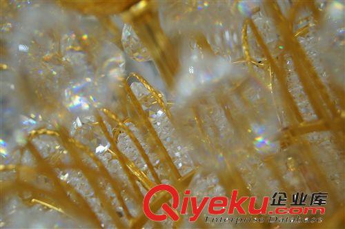 gd復式樓吊燈 gd復式樓大吊燈工程燈金色奢華別墅酒店工程會所燈大客廳燈飾具原始圖片3