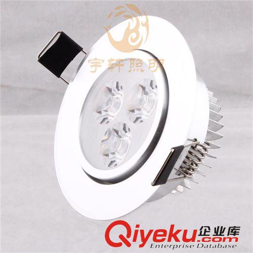 LED天花燈系列 宇軒照明 爆款LED砂銀配太陽花3W-21W天花燈全套 廠家直銷原始圖片3