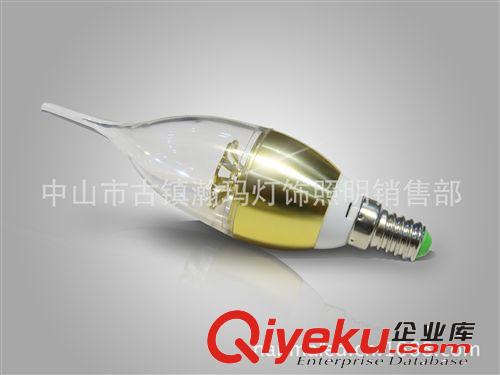 LED球泡 LED球泡3W 水晶燈專用E14 外貿(mào)出口熱銷 廠家直銷 tj 拉尾 恒流