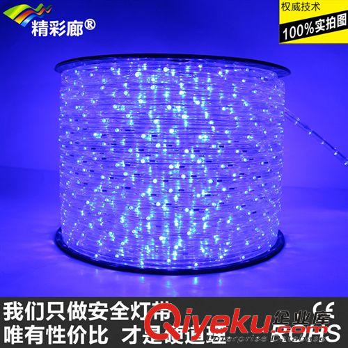 LED彩虹管--扁三線 精彩廊led彩虹管廠家【熱銷產品：扁三線 防水 220V 安全燈帶】