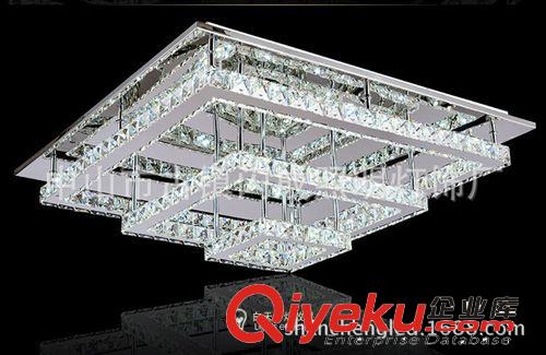 LED商業家居照明 現代簡約 客廳燈具大氣 led 水晶燈長方形吸頂燈 創意臥室餐廳燈原始圖片2