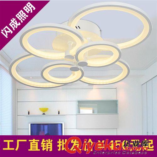 LED商業家居照明 現代簡約 客廳燈具大氣 led 水晶燈長方形吸頂燈 創意臥室餐廳燈