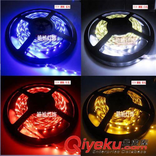 LED燈帶 LED燈帶 3528軟燈條 12V柜臺燈 60燈 暖光