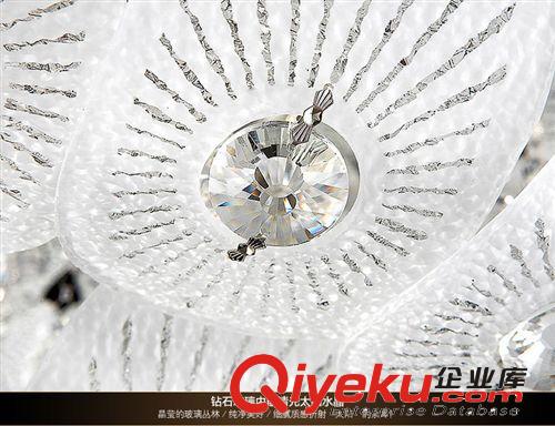 水晶客廳燈 宜家琦燈飾 水晶客廳燈水晶燈LED吸頂燈具餐廳燈臥室燈 燈飾 8896原始圖片3