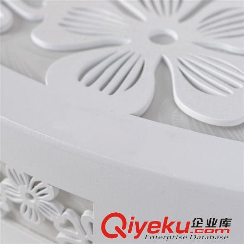 鐵藝餐吊燈 華貝家LED吸頂燈高亮24W臥室書房燈飾/木藝浪漫蝶櫻花木藝吸頂原始圖片3