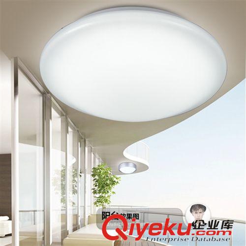 LED面包燈 廠家批發LED陽臺燈走廊燈玄關燈亞克力吸頂燈燈飾全白 led原始圖片3
