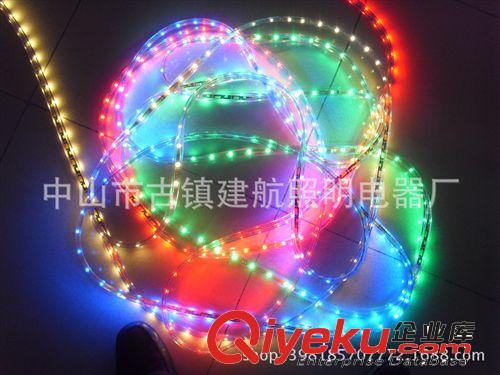 LED高壓燈帶 火爆熱銷LED  5050 RGB七彩燈帶燈條 現貨一件可批原始圖片2