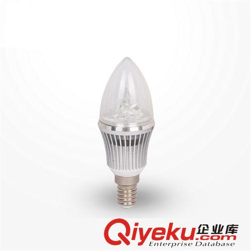 LED蠟燭燈 LED3w 尖泡 水晶燈專用E14 27 LED蠟燭燈led 燈泡 廠家直銷led原始圖片3