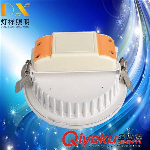 A系列壓鑄 廠家直銷LED6寸筒燈燈具配件筒燈外殼18W壓鑄LED筒燈外殼套件原始圖片2