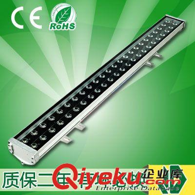 LED戶外亮化工程 大功率LED洗墻燈，36W/48W，72mm寬單排兩排，暖白紅綠藍RGB七彩原始圖片3