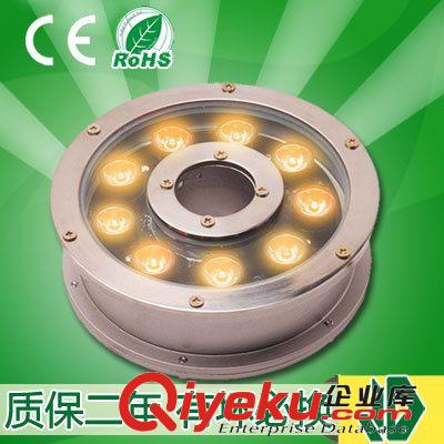 LED戶外亮化工程 LED噴泉燈，6W/9W/12W，單色/七彩RGB，IP68,AC/DC12V-24V水下燈