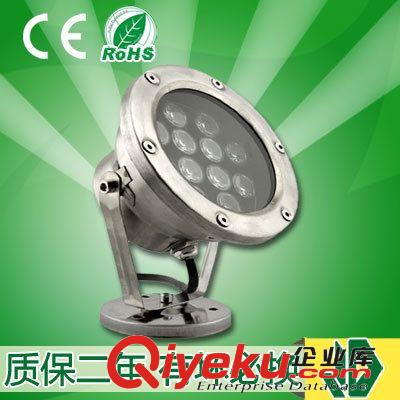 LED戶外亮化工程 專業(yè)LED水底燈12W AC/DC12V-24V 單色/七彩RGB水下燈具－亮化廠家