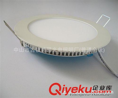 LED筒燈 工廠批發(fā)直銷工程品質(zhì)9W（6W-20W)LED圓形面板燈 平板燈