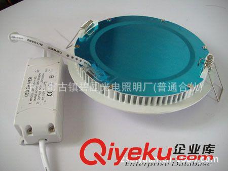 LED筒燈 工廠批發(fā)直銷工程品質(zhì)9W（6W-20W)LED圓形面板燈 平板燈