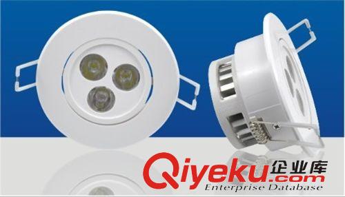 LED天花燈筒燈套件 3W5W7W9W12W瓷白色塑料LED天花射燈外殼/3-12WLED珠寶射燈套件