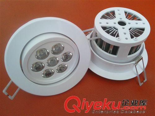 LED天花燈筒燈套件 3W5W7W9W12W瓷白色塑料LED天花射燈外殼/3-12WLED珠寶射燈套件原始圖片2