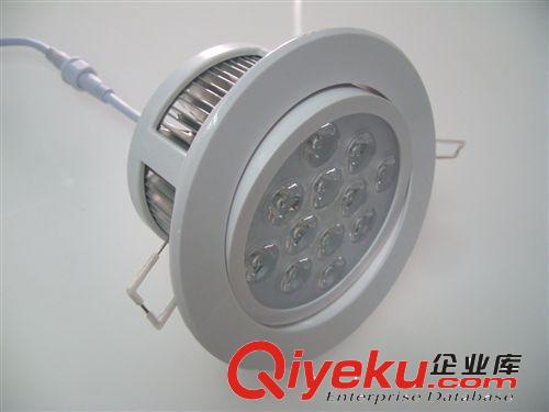 LED天花燈筒燈套件 9W12W瓷白塑料LED天花燈外殼/9-12WLED珠寶射燈套件/LED射燈配件