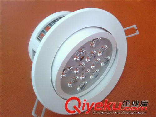 LED天花燈筒燈套件 9W/12W 瓷白色塑料LED珠寶射燈外殼套件/9-12WLED天花射燈外殼原始圖片3