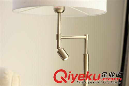 現(xiàn)代落地?zé)?爵鎂簡約時尚現(xiàn)代落地?zé)?客廳臥室閱讀落地臺燈 帶LED小夜燈原始圖片3