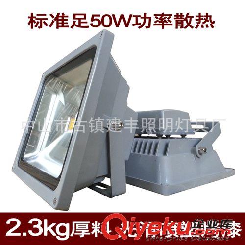 投光灯外壳套件 【专业5年泛光灯】50w 泛光灯外壳 烤漆难掉漆 黑色/白色 ip65