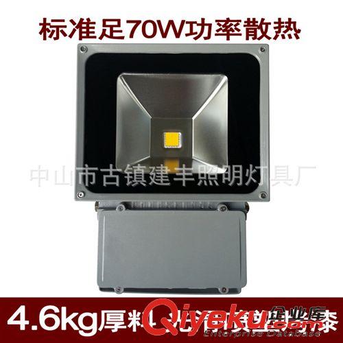 投光灯外壳套件 【专业5年投光灯】加厚70w/80w投光灯外壳 黑色/白色 ip65
