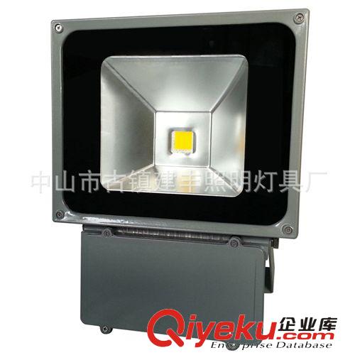 投光燈外殼套件 【專業(yè)5年投光燈】加厚70w/80w投光燈外殼 黑色/白色 ip65原始圖片2