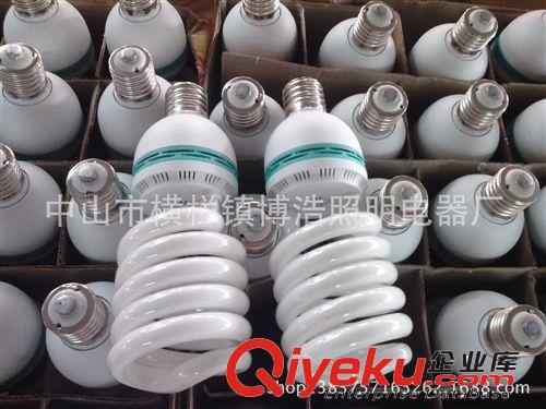 節能燈 古鎮廠家批發工程用17 大半羅節能燈 混合粉 三基色 大功率節能燈原始圖片2