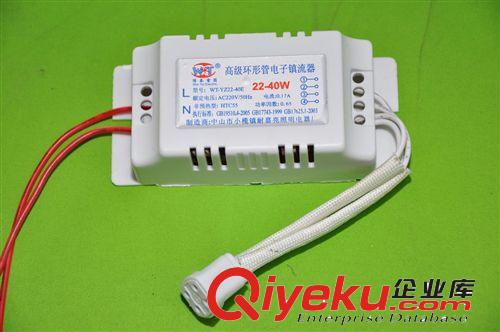 鎮(zhèn)流器 耐嘉亮照明廠價(jià)批發(fā)環(huán)形電子鎮(zhèn)流器 橢圓殼 22W 32W 40W質(zhì)保一年原始圖片2