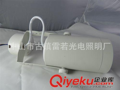 導軌燈 5w直筒式烤漆白色集成軌道燈DG-ZT02 時尚軌道燈加工原始圖片2