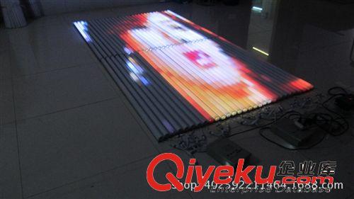 LED裝飾燈 直銷LED硬燈條單色貼片幻彩LED貼片線條燈LED鋁材護欄管廣東銀雨