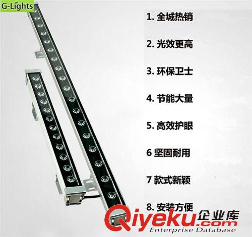 朗亮LED科技洗墻燈系列 36W洗墻燈 led洗墻燈 洗墻燈生產(chǎn)廠家 led七彩洗墻燈原始圖片2