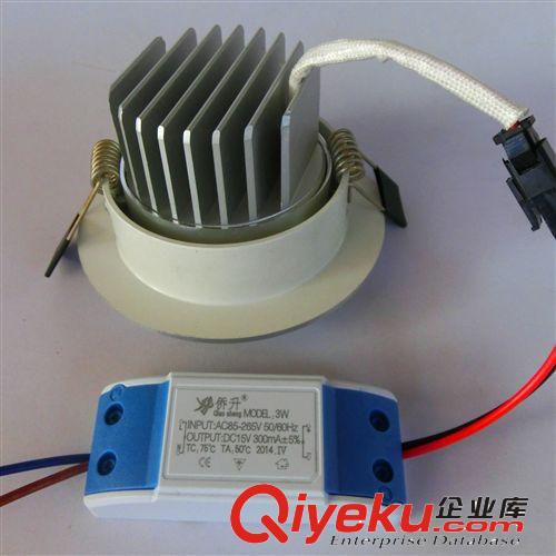 天花燈 LED天花燈3W 5W 7W 筒燈gd嵌入式COB防霧天花射燈古鎮廠家直銷