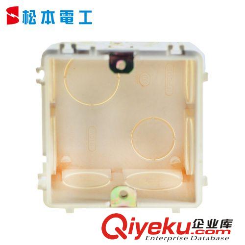 插座配件 單個86通用組合A6系列專用 暗盒底座盒AD18 高沖擊改性材質(zhì)原始圖片3