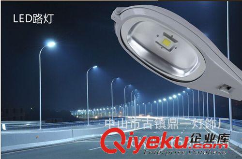 LED路灯/路灯杆 小海豚LED路灯头20W30W50W集成LED路灯头3米4米5米6米路灯杆