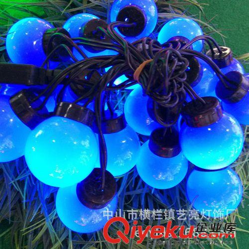 LED圣誕節(jié)系列 供應(yīng)5CM大圓球節(jié)日專用燈串燈原始圖片3