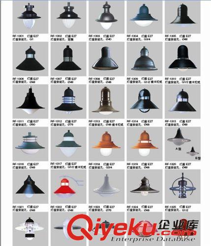 燈具配件 款式多樣庭院燈燈具  現(xiàn)代庭院燈燈頭   歐式庭院燈燈頭原始圖片2