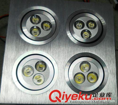 筒燈 【商家推薦】20W大功率LED天花燈 正方形LED筒燈 四頭LED天花燈原始圖片3