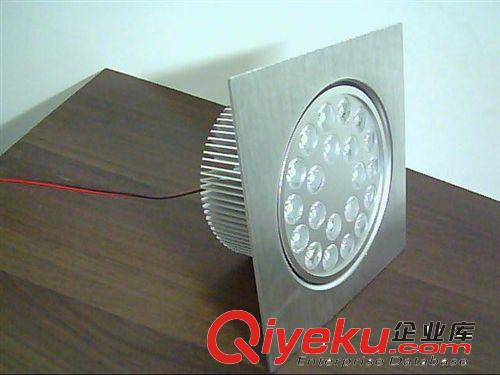 筒燈 【直銷批發(fā)】9W方形LED天花燈 9WLED筒燈 LED天花燈 室內(nèi)照明燈具原始圖片3