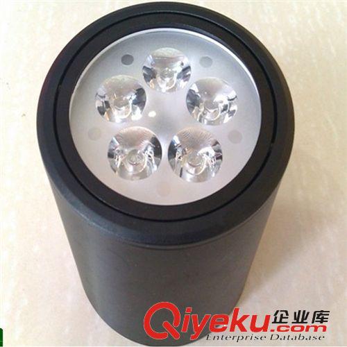 LED筒燈 【市場暢銷】 7W明裝筒燈 連體透鏡明裝筒燈 室內LED時裝筒燈