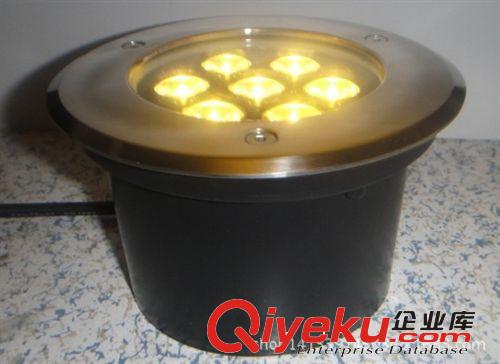 LED埋地?zé)?現(xiàn)貨熱銷led圓型七彩地埋燈 led地埋燈18w原始圖片2